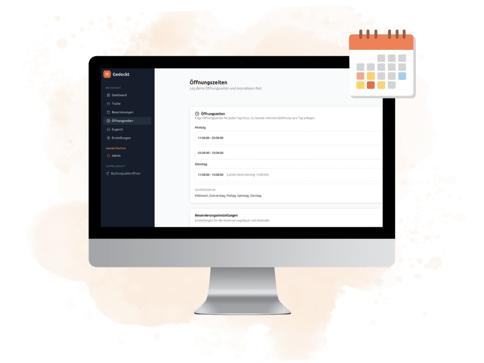 Öffnungszeiten-Verwaltung